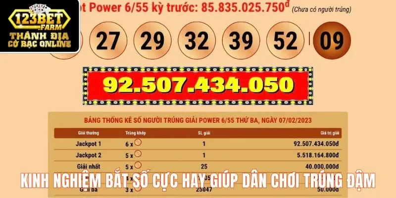 Kinh nghiệm bắt số cực hay giúp dân chơi trúng đậm