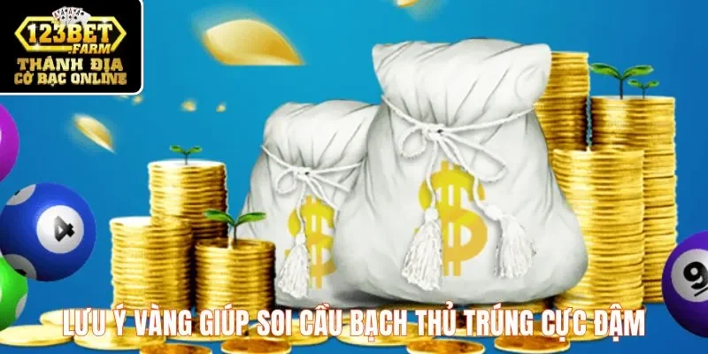 Lưu ý vàng giúp soi cầu bạch thủ trúng cực đậm